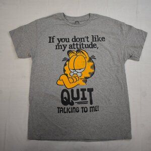 Garfield Mens If You Don't Like My Attitude Quit Talking To Me! Shirt New